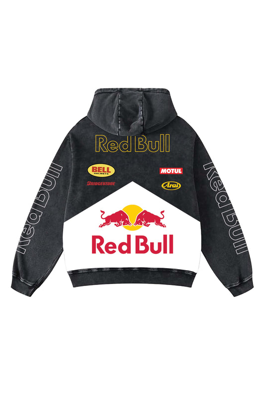 Red Bull Designed Oversized Hoodie