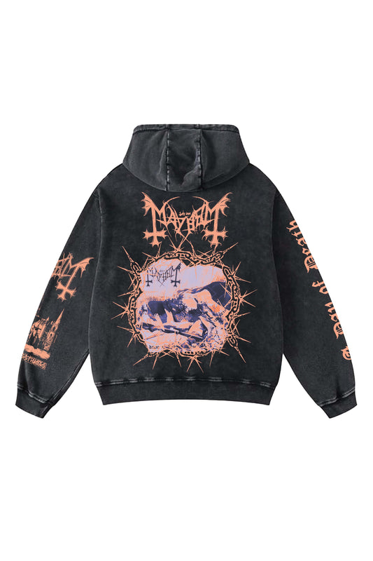 Mayhem Designed Oversized Hoodie