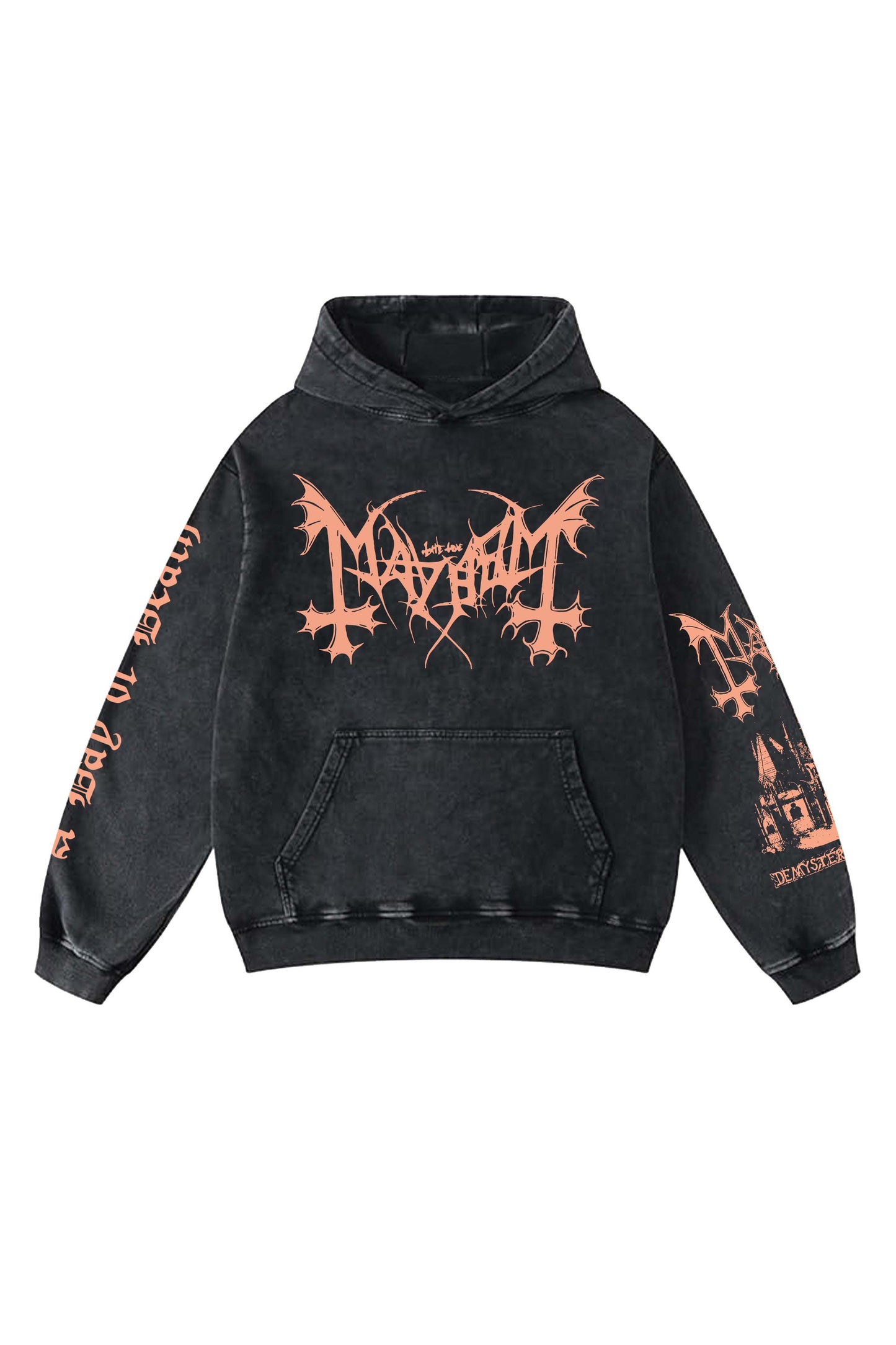 Mayhem Designed Oversized Hoodie