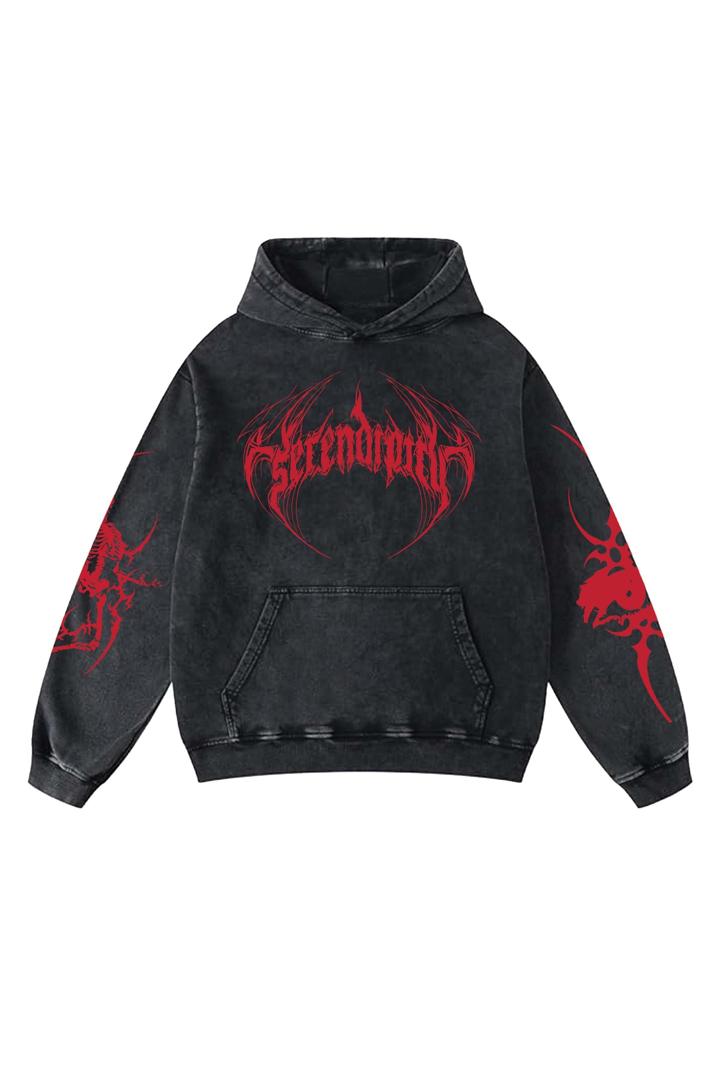 Lamb Of God Designed Oversized Hoodie