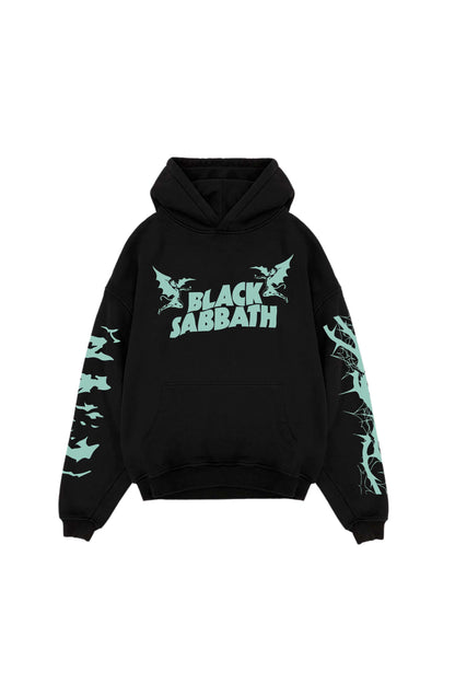 Black Sabbath Designed Oversized Hoodie