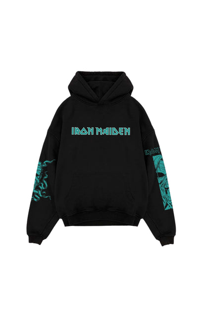 Iron Maiden Designed Oversized Hoodie