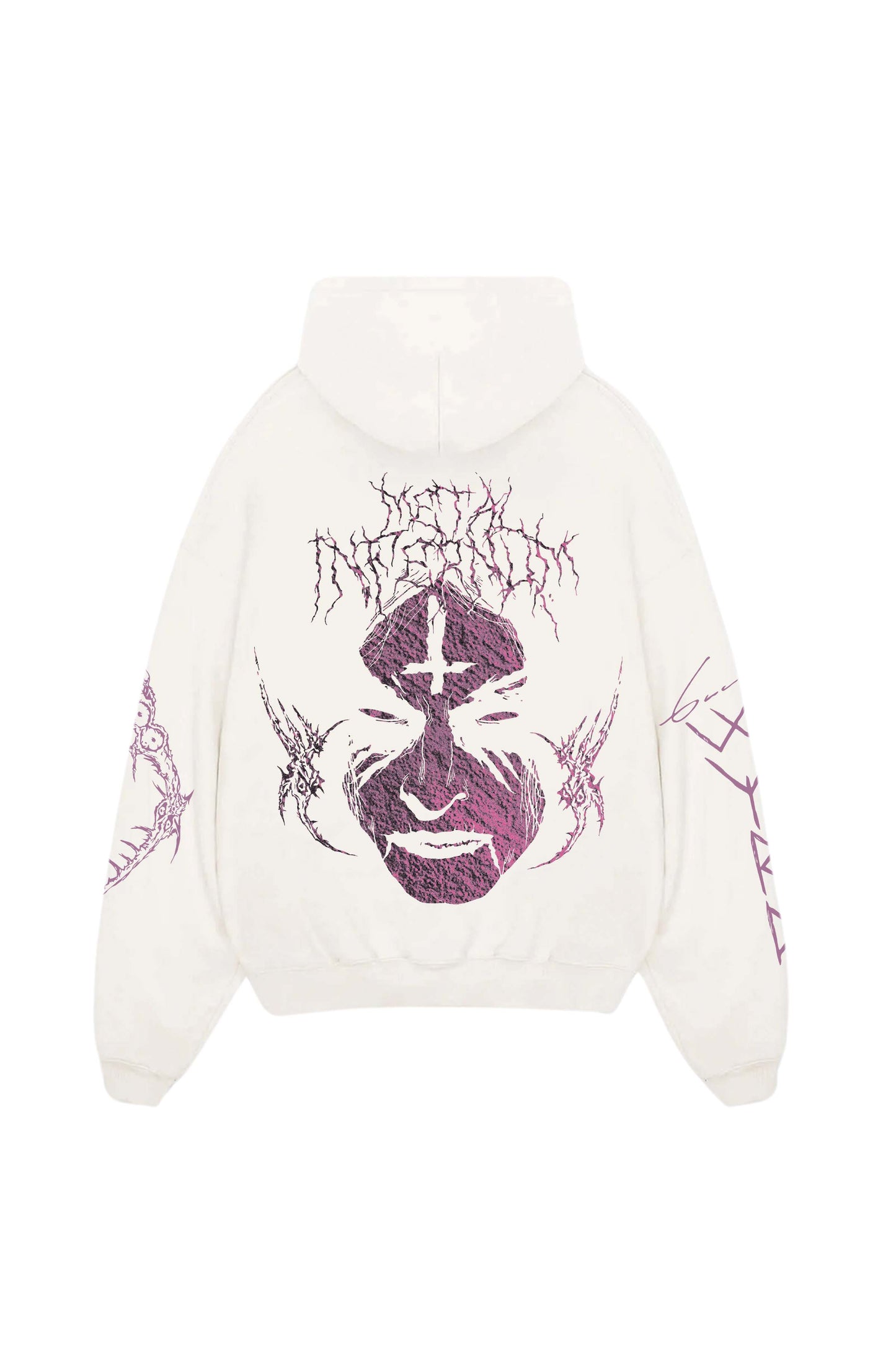 Inferiority Designed Oversized Hoodie