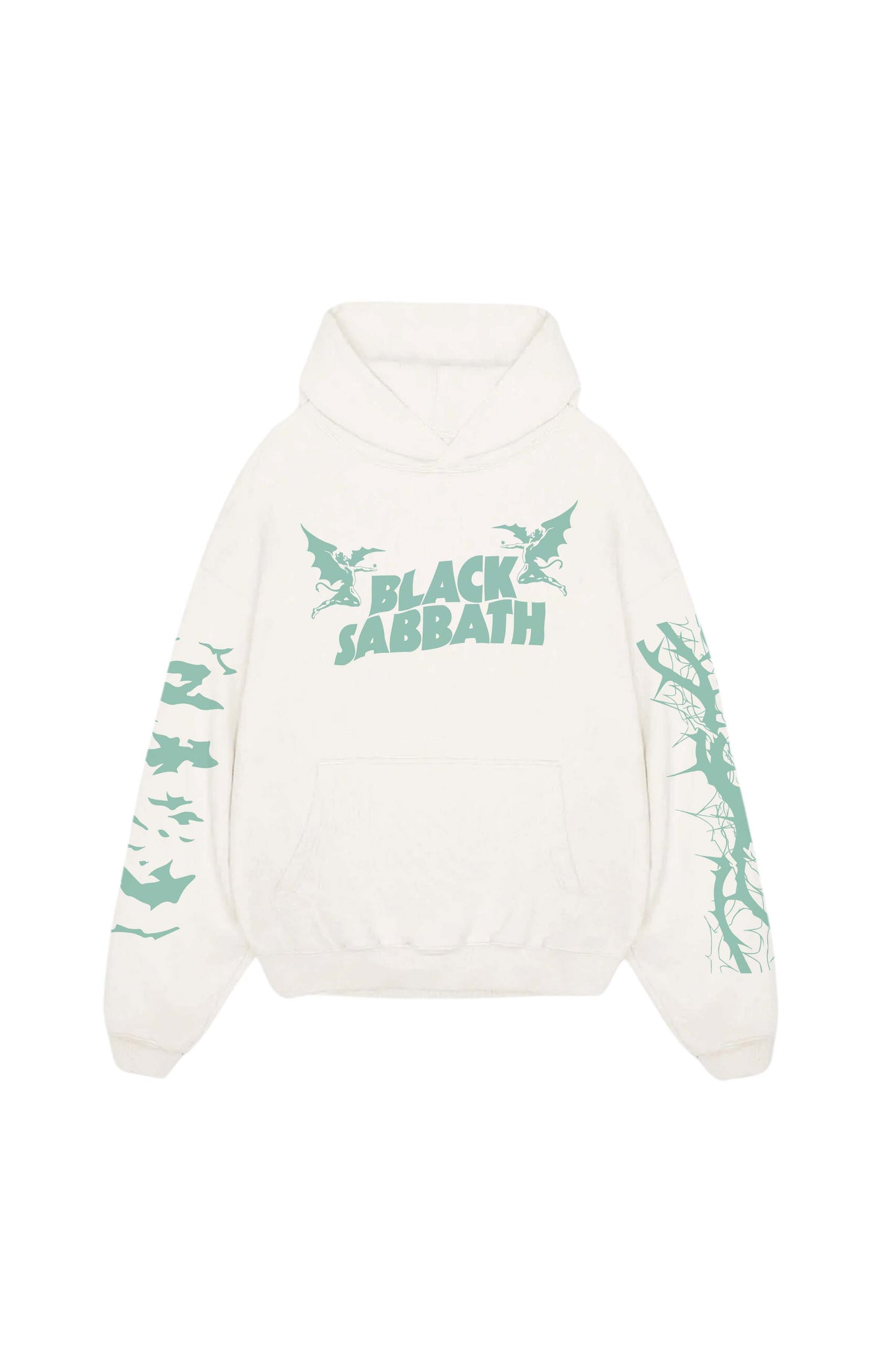 Black Sabbath Designed Oversized Hoodie